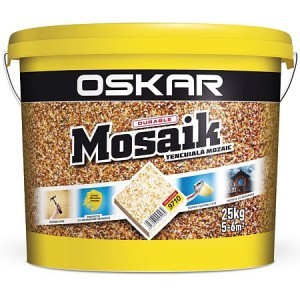 Tencuiala decorativa OSKAR Mosaik 9710