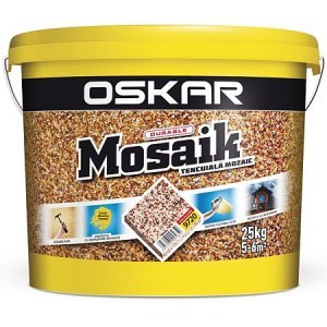 Tencuiala decorativa OSKAR Mosaik 9720