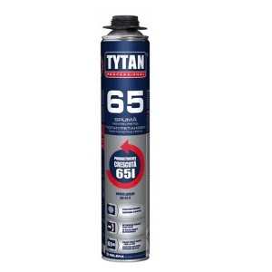 Spuma de pistol poliuretanica 65 Tytan Professional 870 ml